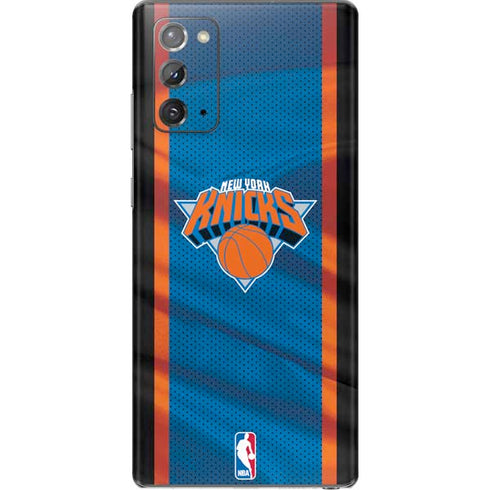 NBA New York Knicks Away Jersey Galaxy Note20 5G Skin